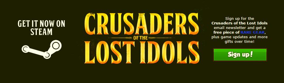 crusaders of the lost idols idols